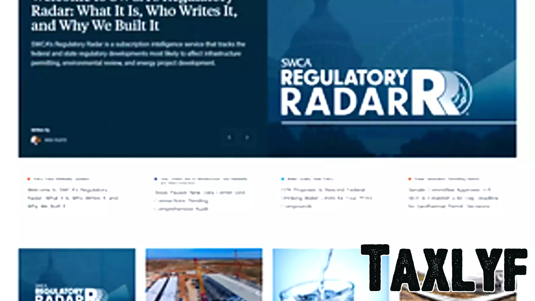 SWCA Launches Regulatory Radar to Help Project Teams Anticipate Environmental Regulatory Change